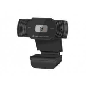 Webcam conceptronic amdis04b fhd 30fps usb2.0 1.5m mic. fov 65? cmos negro