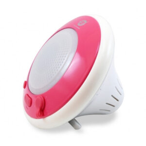 Altavoz bluetooth piscina conceptronic wireless waterproof floating speaker color rosa