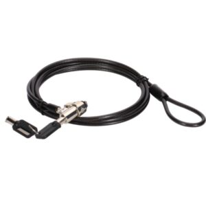 Cable de seguridad conceptronic custodio02bs por llave 1.8m
