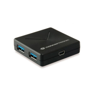 Hub usb 3.0 conceptronic hubbies02b 4 puertos usb 3.0 color negro