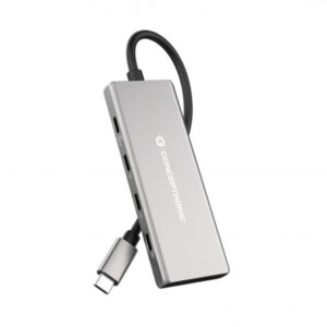 Hub usb 3.2 conceptronic hubbies17g 7-port usb 3.2 gen 2 hub, 10gbps, usb-c x 4, usb-a x 3, 100w usb