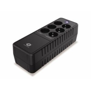 Sai 850va conceptronic 490w oficina 3 tomas enchufe proteccion tension y 3 tomas sin bateria