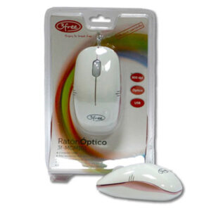 Mouse 3free mcm101/wp dise?o blanco rosa