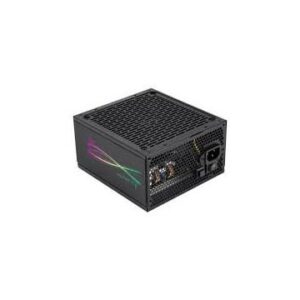 Fuente de alimentacion modular aerocool 550w lux pro certificado 80+ bronze apfc vent. 14cm rgb