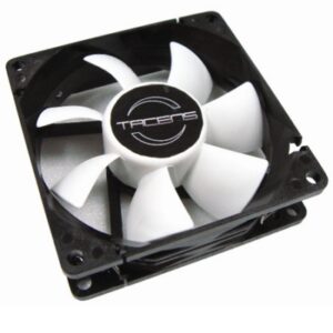 Ventilador interno tacens 3 auraii 8x8 12db, fluxus bearing, antivibration pad bajo ruido