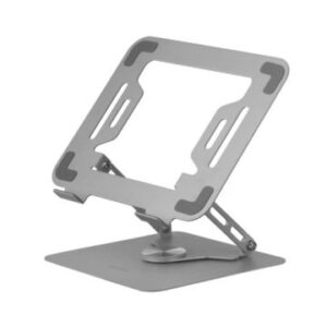 Soporte de portatil mars gaming marsn hasta 17" giratorio plegable de acero negro