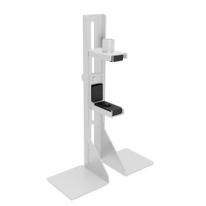 Soporte para vga universal mars gaming mcagcbprow acero blanco base magnetica antideslizante