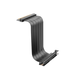 Cable riser pcie 4.0 mars gaming mcapcie40 x16 flexible negro conector 90?