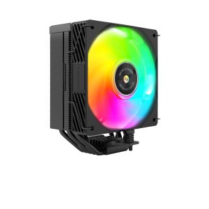 Ventilador con disipador de cpu mars gaming mcpux5 argb black pwm si 120mm tdp 280w