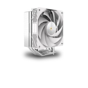 Ventilador con disipador de cpu mars gaming mcpux5w blanco pwm si 120mm tdp 280w