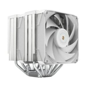 Ventilador para cpu mars gaming mcpuxu6w 2x120mm tdp 350w 6xheatpipes alt. 155mm blanco