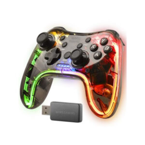 Gamepad inalambrico mars gaming mgp-24 adaptador usb 2.4gpro conexion usb-c multiplataforma 20 boton