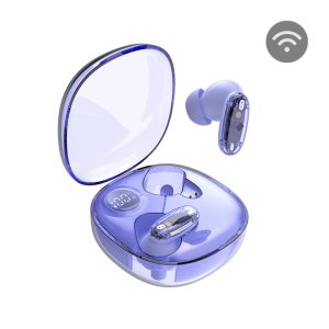Auricular intrauditivo bluetooth mars gaming mhib2 bt5.1 tws estuche 24h bat. lila