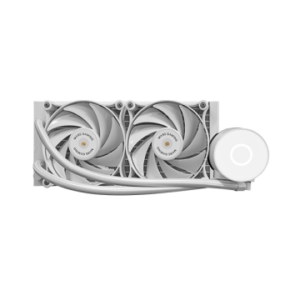 Sistema de refrigeracion liquida profesional mars gaming mlpro240w blanco 2x120mm fdb cobre intel am
