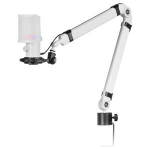 Microfono profesional mars gaming mmicxt white microfono de estudio de alta definicion adc 192khz dy
