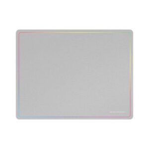 Alfombrilla mars gaming mmp124 superficie nano-textil dise?o rainbow 360x260mm color blanco