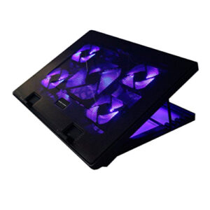 Base de refrigeracion para portatiles mars gaming mnbc2 5 ventiladores ultra silenciosos hasta 17.3"