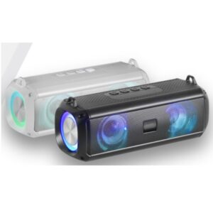 Altavoz bluetooth portable mars gaming msb-xt negro aux/microsd/usb/fm 20w potencia rgb flow bateria
