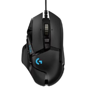 Mouse logitech gaming g502 hero 16000dpi 11 botones color negro 910-005471