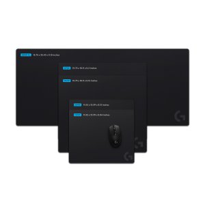 Alfombrilla logitech g640 superficie tela goma antideslizante 400x460mm negro