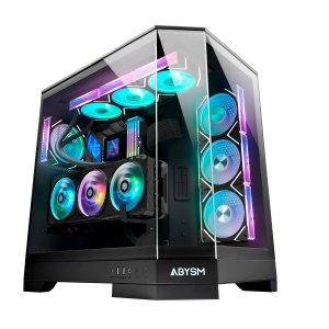 Caja e-atx danube sava h600 10x2.5? usb-c gpu max 470mm color negro
