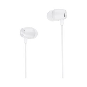 Auricular intrauditivo aiwa estm-30wt white 3,5mm dreiver neodimio 10mm dinamico micro incorporado