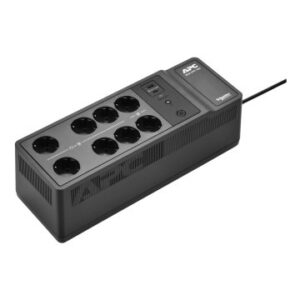Sai apc back-ups 1050va/600w para montaje en suelo o pared 8 tomas schuko 230v puerto usb a-c