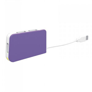Hub usb 2.0 approx appht4p a 4xusb-a 2.0 color morado