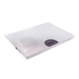 Base de refrigeracion para portatiles approx hasta 15.4" 2 ventiladores y 3 leds color blanco - ofer