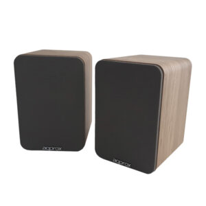 Altavoces 2.0 bluetooth autoamplificados approx appspk02wd 30w por canal bt5.0 rca optical coaxial u