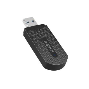 Usb wifi 6 approx appusb1800v2 1800 mbps 1201mbps en 5 ghz negro