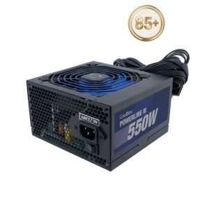 Fuente de alimentacion atx 550w coolbox coo-fapw3-550 powerline3 eficiencia 85%