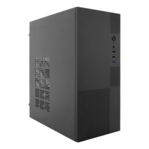 Caja microatx coolbox m440 gpu 250mm 1x3.5 1x2.5 fuente 500w color negro