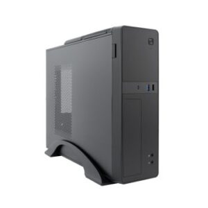 Caja microatx slim coolbox t310 1x 3.5? 1x2.5? 1x5,25" gpu 225max low profile fuente 300bz negro
