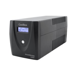 Sai coolbox guardian 3 1200va con lcd 720w 4xschuko color negro