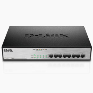 Switch no gestionable d-link dgs-1008mp giga poe (140w) rack