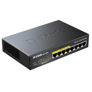 Switch no gestionable d-link dgs-1008p 8p giga con 4p poe (52w) sobremesa no rack