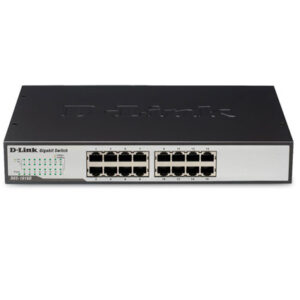 Switch no gestionable d-link dgs-1016d 16p giga sobremesa kit de instalacion rack 19"