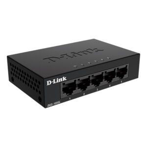 Switch no gestionable d-link dgs-105gl 5p giga carcasa metalica sobremesa no rack