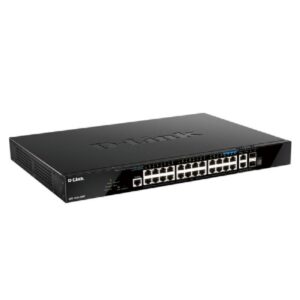 Switch gestionable d-link l3 stakable dgs-1520-28 24p giga + 2p 10g + 2p sfp