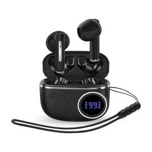 Auricular intrauditivo bluetooth energy sistem chargeview tws lcd bateria 20h negro