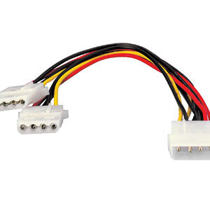 Duplicador cable ide alimentacion atx equip conector molex 5.25 x2 112030