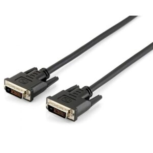 Cable dvi equip dual link macho - macho 3m con ferritas (dvi-d) 118933