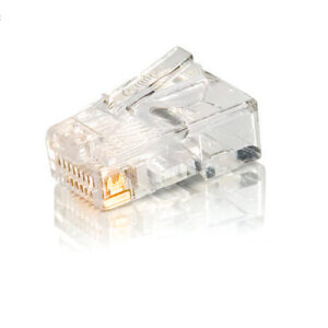 Kit 100 conectores rj45 equip categoria 5e 121140
