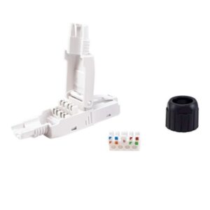 Kit 5 conectores rj45 equip categoria 6 121161 montaje sin herramientas
