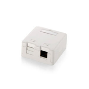 Caja de superficie equip keystone para 2 rosetas 125122