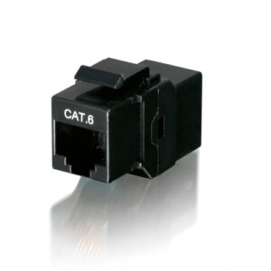 Kit 8 uds adaptador rj45 equip categoria 6 hembra hembra keystone para panel 125579