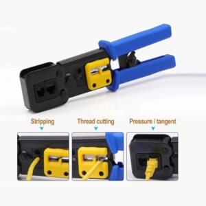 Crimpadora multi modular rj45 / rj11 equip 129410