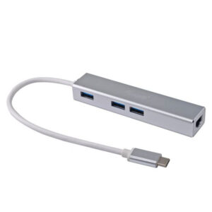 Adaptador usb-c equip 133481 a 3xusb-a 3.0 1x1gb rj45