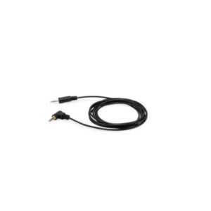 Cable audio mini jack 3.5mm macho a mini jack 3.5mm macho acodado 2.5m